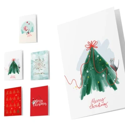 Afbeelding van Unicef UPK10XR256 10 stuks kerstkaarten, kersttijd