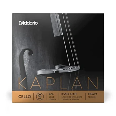 Afbeelding van D&#039;Addario Kaplan Cello touw, G KS513 4/4H, cellosnaren, schaal 4/4, hoge spanning