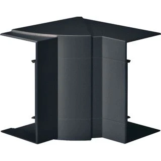 Afbeelding van Br65 binnenhoek 65x130 mm variabel halogeenvrij zwart br651304h9011