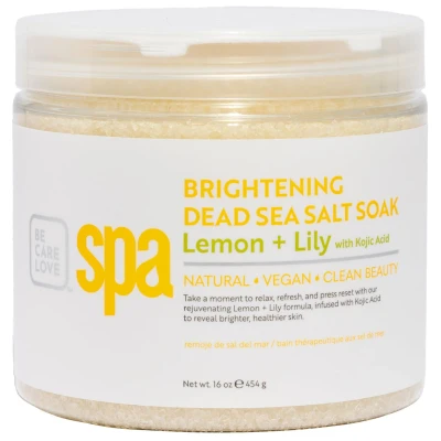 Afbeelding van BCL SPA Dead Sea Salt Soak Lemon+Lily 454 gr