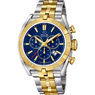 Afbeelding van Jaguar Chronograaf Executive Polshorloge, quartz, herenhorloge, saffierglas, stopwatchfunctie, Swiss Made