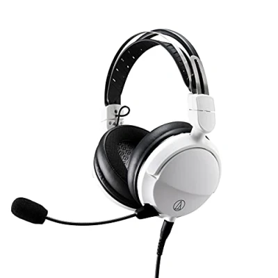 Afbeelding van Audio Technica GL3 Closed back High fidelity Gaming headset Wit