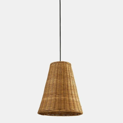 Afbeelding van LEDS C4 Caribe hanglamp van rotan, Ø 260 cm