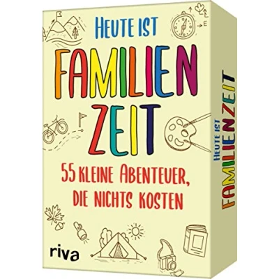 Afbeelding van Heute ist Familienzeit: 55 kleine Abenteuer, die nichts kosten. Mikroabenteuer für gemeinsame Erlebnisse im Alltag, Urlaub oder in den Ferien. Ab 5 Jahren