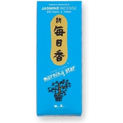 Afbeelding van Nippon Kodo Morning Star Jasmijn Wierook 200 Sticks