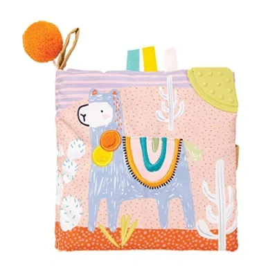 Afbeelding van Manhattan Toy 218430 Llama Soft Book, Multicolour, Small