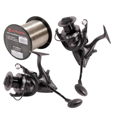 Afbeelding van Ultimate ULX Carp 8000 2pcs combo with nylon Karperset