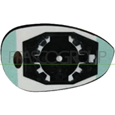 Afbeelding van PRASCO FT0307523 Spiegelglas rechts FIAT: 500 Hatchback, Punto Evo Grande ABARTH: / 595 695 Hatchback