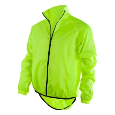 Afbeelding van O&#039;NEAL Mountainbike regenjas MTB Downhill BMX Waterafstotend &amp; ademend, Elastische manchetten, Reflecterende print Breeze Volwassen Neon Geel Maat L