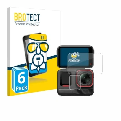 Afbeelding van BROTECT Screenprotector voor Insta360 Ace Pro 2 Folie Beschermfolie Beschermglas transparant (6 Stuks)