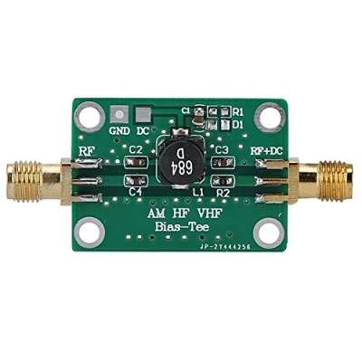 Afbeelding van Garsent Versterker Bias Tee, 25k 100MHz RF Breedband Coaxiale Feed Tee voor HAM Radio RTL SDR LNA.