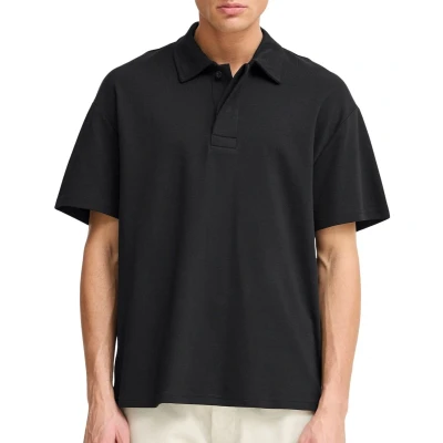 Afbeelding van Solid Sdoswald Poloshirt, Heren, Maat: Medium, True black