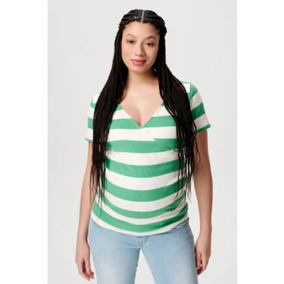 Afbeelding van Noppies Still Sanson Tshirt print, Dames, Maat: Small, Peppermint