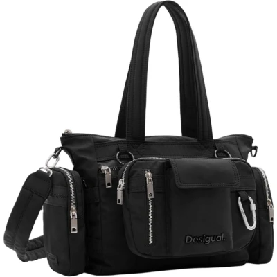 Afbeelding van Desigual Handtas, Dames, Maat: One Size, Black