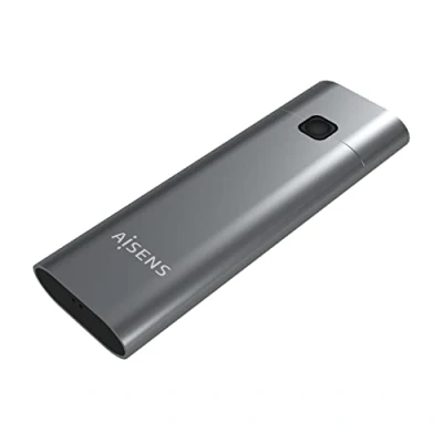 Afbeelding van AISENS ASM2 021GR externe behuizing voor M.2 SSD NVME A USB 3.2 GEN2, grijs
