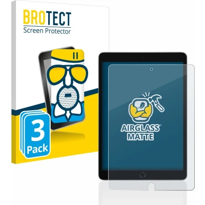 Afbeelding van BROTECT Screenprotector voor Apple iPad 10.2&quot; WiFi 2021 / Cellular Folie Beschermfolie Beschermglas matte (3 Stuks)