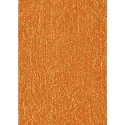 Afbeelding van Décopatch papier nr. 466 verpakking met 20 vellen (395 x 298 mm, ideaal voor uw papiermachés) oranje, craquelé