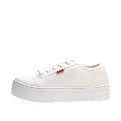 Afbeelding van Levi&#039;s Tijuana Plimsolls, Briljant White, 38 EU