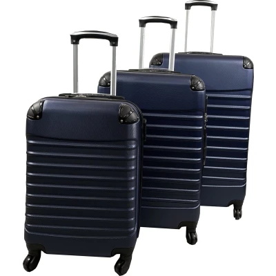 Afbeelding van Banerle Kofferset 3 Delig 85l &amp; 50l 30l Hard Case Donkerblauw