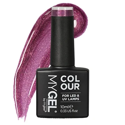 Afbeelding van Mylee Gel Nagellak 10ml [Shooting stars] UV/LED Gellak Nail Art Manicure Pedicure, Professioneel &amp; Thuisgebruik [Fine Glitters Range] Langdurig en gemakkelijk aan te brengen