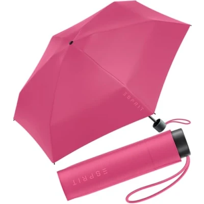 Afbeelding van ESPRIT Zakparaplu in meerkleurig design, roze yarrow, 95 cm