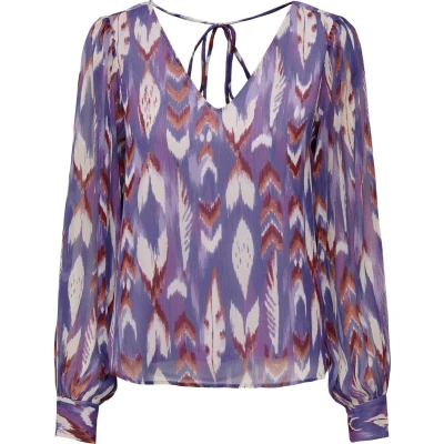 Afbeelding van ONLY ONLPAM LIFE L/S V NECK Top PTM Dames Maat S