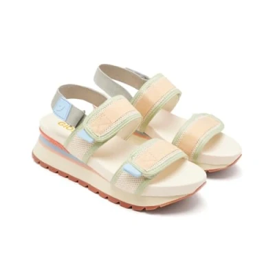 Afbeelding van Gioseppo Cranmoor Sandalen met plateauzool, Dames, Maat: 37, Azul Leer