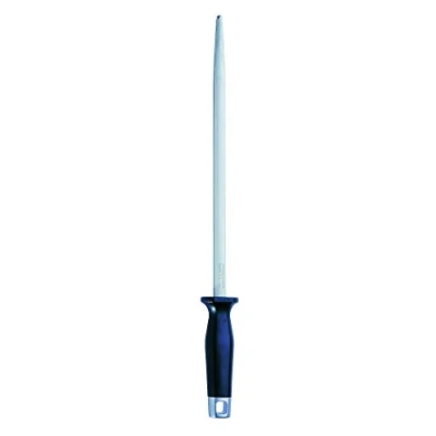 Afbeelding van F. DICK wetstaal (30 cm kookwetstaal, 65 HRC, rond, hygiënisch kunststof handvat) 7654130