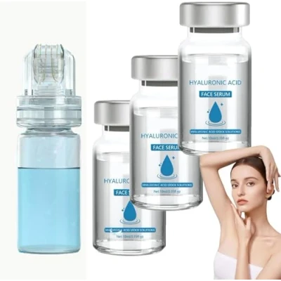 Afbeelding van Glamory micro infusiesysteem voor lippen, gezicht, infusiesysteem, glamoureuze gezichtssysteem met serum alle huidtypen (3 stuks)