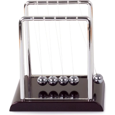 Afbeelding van Newton pendel balance ballen Pendulum 5 Ballance balls Science Natuurkunde Bordeaux voet