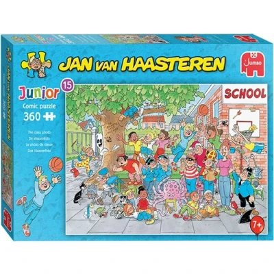 Afbeelding van Jan Van Haasteren Junior puzzel de klassenfoto 360 stukjes (6030366)