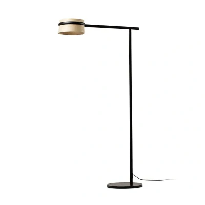 Afbeelding van Faro Lighting Loop Geïntegreerde LED Vloerlamp Arc Zwart, 2700K