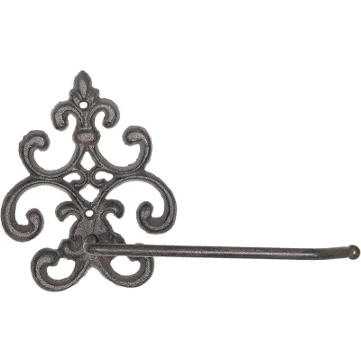 Afbeelding van Clayre &amp; Eef WC Rol houder 25x7x16 cm Bruin Ijzer Toiletrolhouder