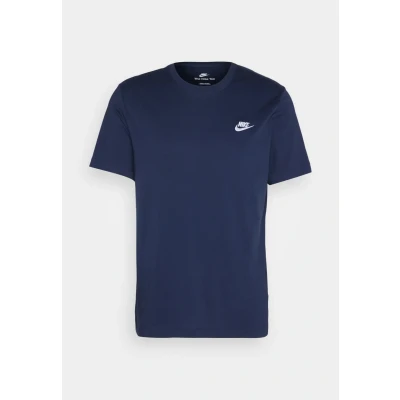 Afbeelding van Nike Sportswear CLUB TEE Tshirt basic, Heren, Maat: Large, Midnight navy/white