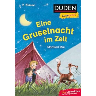 Afbeelding van Duden Leseprofi Eine Gruselnacht im Zelt, 2. Klasse