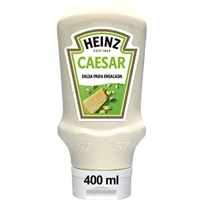 Afbeelding van Heinz Salade Dressing Caesar Saus Grote dispenser fles 400 ml