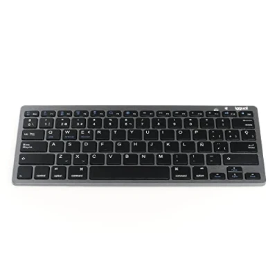 Afbeelding van iggual Toetsenbord met kabel Slim TKL BT Ultra Computer USB aansluiting Compatibel Windows, MacOS, Linux Laptop Kleur Zwart