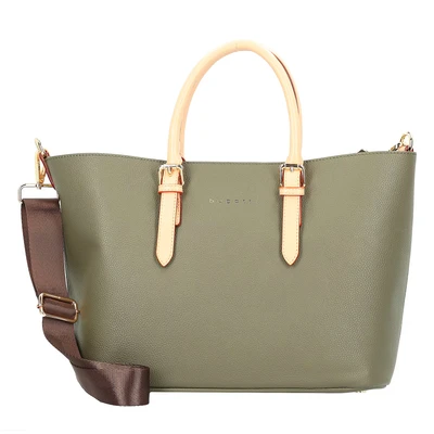Afbeelding van bugatti Shopper &#039;Ella&#039; lichtbeige / donkerbruin kaki