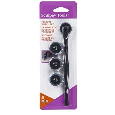 Afbeelding van Sculpey Boetseergereedschap Texture Wheel Set