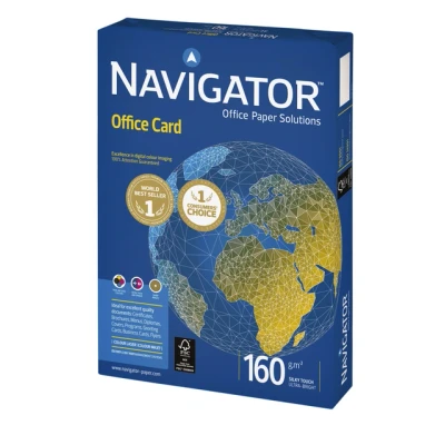 Afbeelding van Kopieerpapier Navigator Office Card A4 160gr wit 250vel