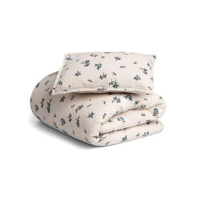 Afbeelding van Garbo &amp; Friends Hydrofiel ledikant bed set blueberry