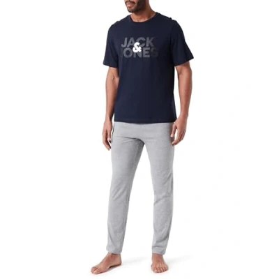 Afbeelding van JACK&amp;JONES ADDITIONALS JACULA SS TEE AND PANTS SET Heren T shirt Maat M