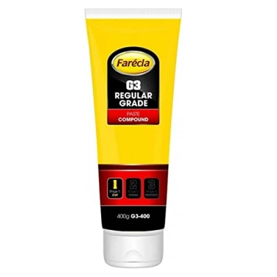 Afbeelding van FARECLA G3 Wrijvende Compound Regular Snijpasta 400 g Buis Auto Polijsten Scratch Swirl Remover Kleur Restorer Permanente Afwerking Bevat geen vulstoffen, zodat krassen niet opnieuw verschijnen