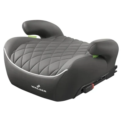 Afbeelding van kinderzitje Andy ISOFIX, Premium zitverhoger auto ECE R 129 gekeurd, grijs