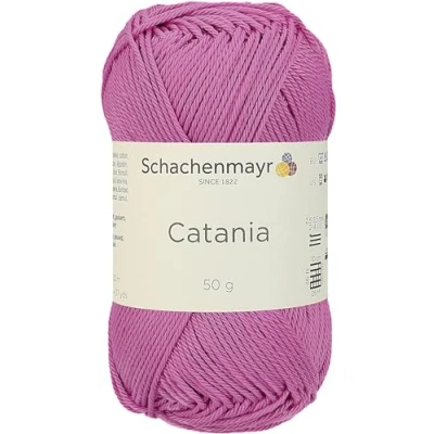 Afbeelding van Schachenmayr Catania 9801210 00398 Breigaren, haakgaren, 100% katoen, azalea (11,5 x 5,2 6 cm)