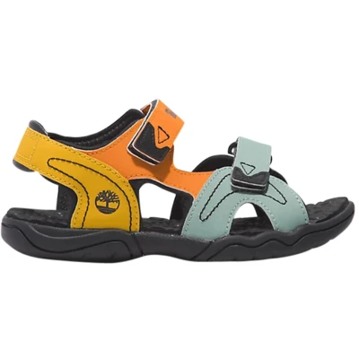 Afbeelding van Timberland Adventure Seeker 2 Strap Unisex Outdoorsandalen Light orange/multicoloured voor kinderen, Maat: 36, orange/multi coloured Textiel