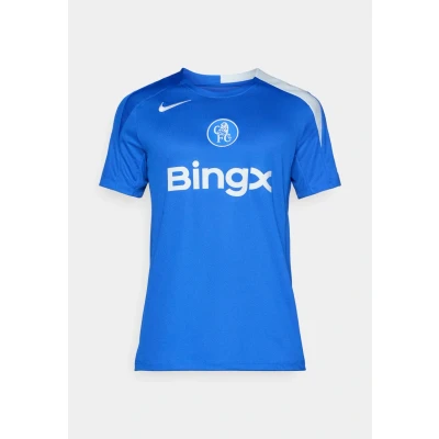 Afbeelding van NIKE cfc m nk df strk ss top k3r Trainingshirt replica voetbal Blauw