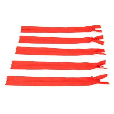 Afbeelding van LEDUC RVNAVN3 22 820 5 Trimz Invisible Zip ritssluiting, rood, cm