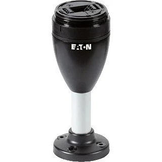 Afbeelding van Eaton sl7 signaalzuil basismodule aluminium buis 100 mm kunststof voet en deksel zwart geschikt voor 5 signaal modul 171443