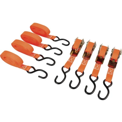 Afbeelding van LAS 10342 Spanband (tweedelig) Trekkracht (lc) vastbinden (enkel/direct)=392 daN (l x b) 500 cm 2.5 Ratelinrichtin